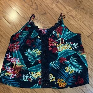 SHEIN Tropical Floral Camisole Top 3XL